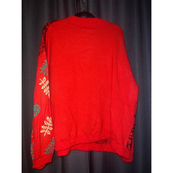 Ugly Christmas Sweater Xmas Size XXL Flamingo - Picture 3 of 3